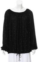 Thumbnail for your product : Saint Laurent Oversize Embellished Blouse