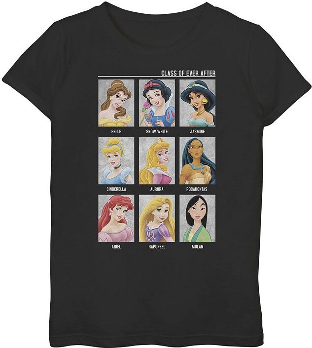 Licensed Character Girls Disney Princesses Class of Ever After Color Tee