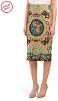 Thumbnail for your product : Baroque Print Pencil Skirt