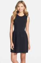 Thumbnail for your product : Cynthia Steffe CeCe by Knit Fit & Flare Dress