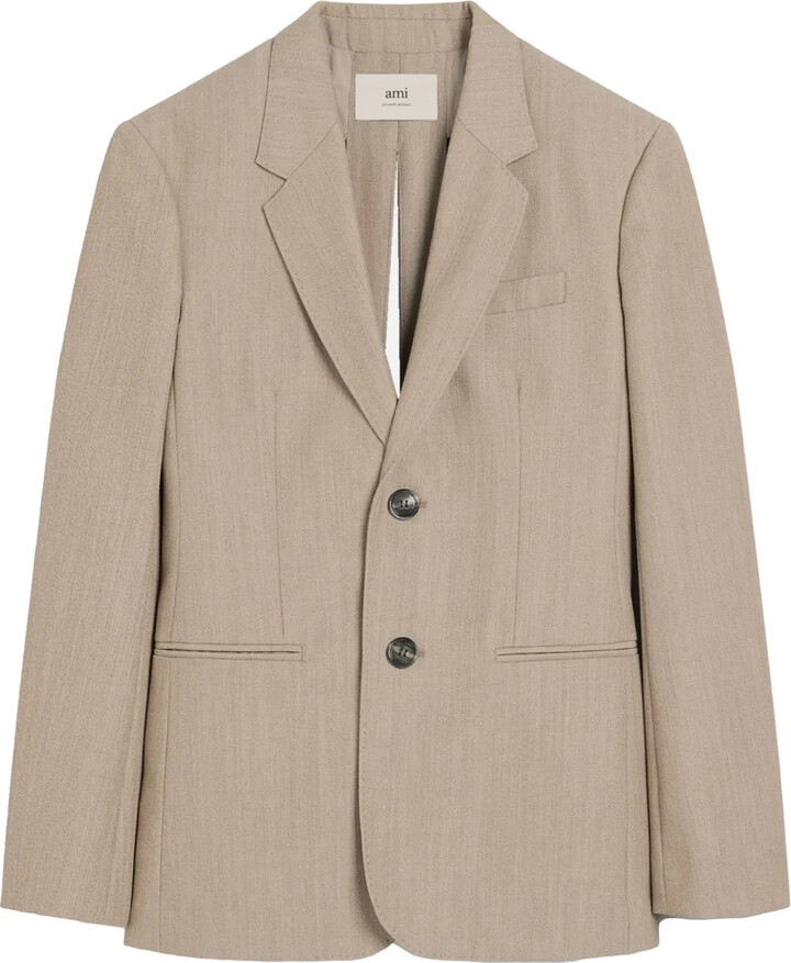 AMI Paris Rear-Slit Blazer