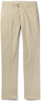 Thumbnail for your product : Canali Slim-Fit Stretch-Cotton Twill Chinos