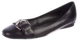Thumbnail for your product : Brooks Brothers Leather Square-Toe Flats