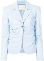 Thumbnail for your product : Drome ruched fitted blazer