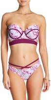 Thumbnail for your product : Betsey Johnson Strappy Print Hipster Bottom