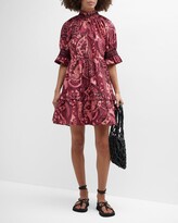 Thumbnail for your product : Figue Halima Printed Short Dress