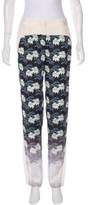 Thumbnail for your product : Rebecca Minkoff Silk Mid-Rise Pants