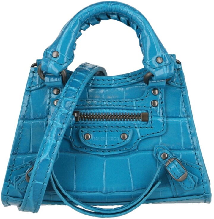 Balenciaga Blue Women's Shoulder Bags | ShopStyle