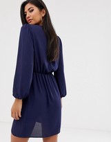 Thumbnail for your product : Love long sleeve wrap dress