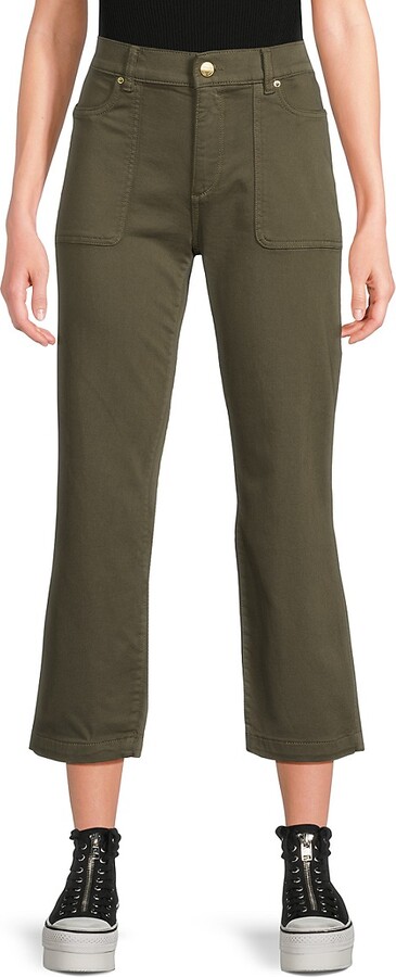 DL1961 Mid-Rise Cropped Straight Jeans