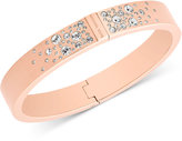 Thumbnail for your product : Michael Kors Scattered Crystal Hinged Bangle Bracelet