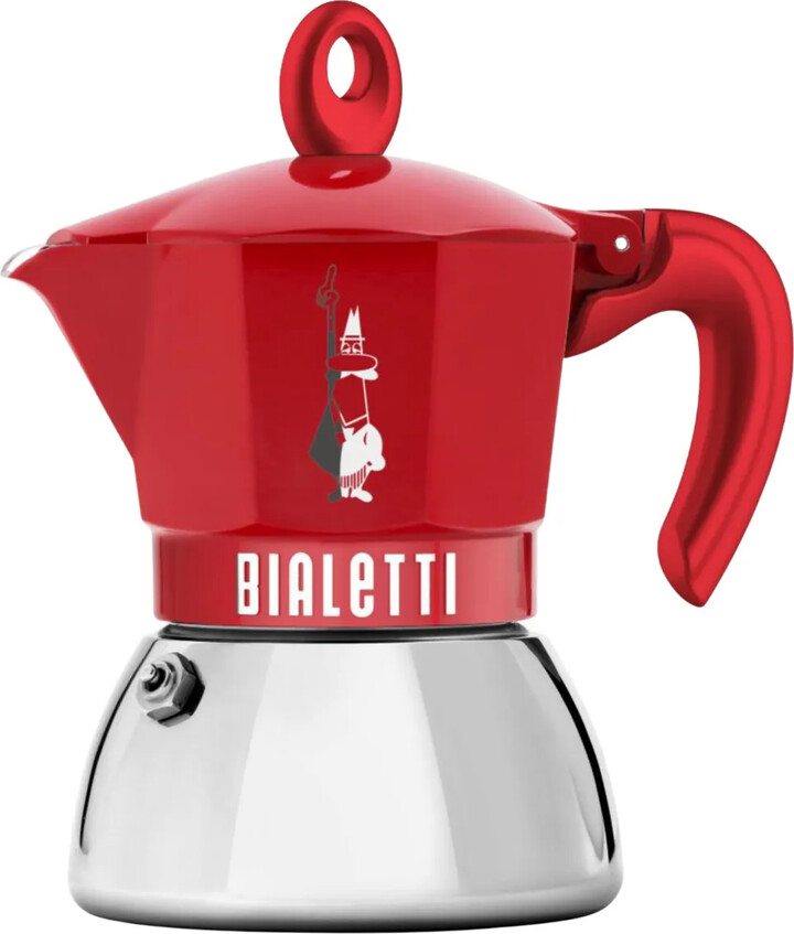 Bialetti Moka Induction Alfonso-print coffee maker (62g)