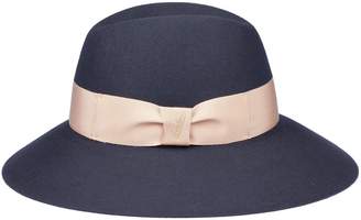 Borsalino Logo Strap Hat