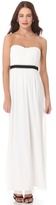 Thumbnail for your product : BCBGMAXAZRIA Amber Strapless Cascade Gown