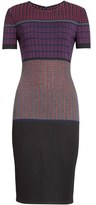 Thumbnail for your product : St. John Women's 'Irina' Texture Knit Jewel Neck Sheath Dress