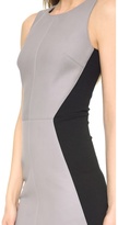Thumbnail for your product : Gareth Pugh Leather Panel Sheath Dress