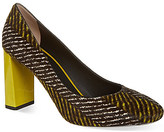 Thumbnail for your product : Fendi Hairy calf pump 75