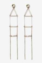 Thumbnail for your product : Nasty Gal Factory Streetheart Bar Earrings