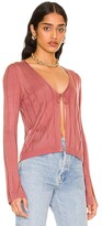 Thumbnail for your product : 525 Tie Front Cardigan