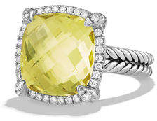 David Yurman 14mm Châtelaine Ring with Diamonds
