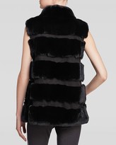 Thumbnail for your product : Diane von Furstenberg Vest - Fur Funnelia Crop