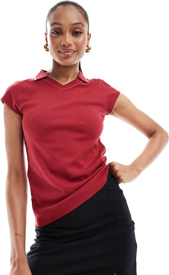 ASOS Tall ASOS DESIGN Tall baggy longline denim jorts in midwash