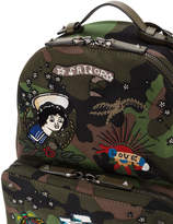 Thumbnail for your product : Valentino Garavani tattoo embroidered backpack