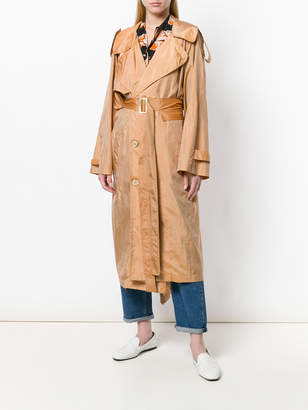 Erika Cavallini lightweight trench coat