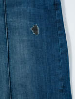 Thumbnail for your product : Diesel Kids stretch denim culotte trousers