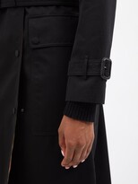Thumbnail for your product : Burberry Sandridge Cotton-gabardine Trench Coat - Black
