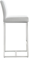Thumbnail for your product : TOV Furniture Furniture Set Of 2 Denmark White Steel Counter Stools