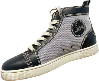 louboutin trainers grey