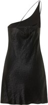 Thumbnail for your product : THIRD FORM Crush bias one shoulder satin mini dress