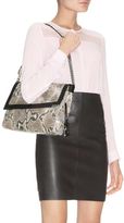 Thumbnail for your product : Jimmy Choo Ally Metallic Python Shoulder Bag