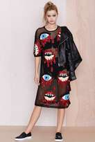 Thumbnail for your product : Nasty Gal DI$COUNT TRA$H Bleeding Sequin Dress