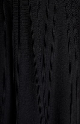 Eliza J Ribbed Fit & Flare Sweater Dress