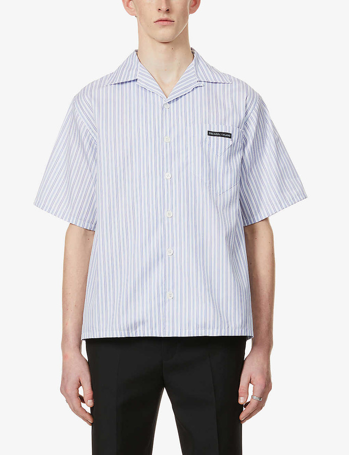prada boxy shirt