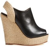 Thumbnail for your product : Gucci 'Tiffany' Peep Toe Wedge (Women)