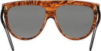 Gucci Aviator acetate sunglasses