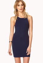 Thumbnail for your product : Forever 21 Dynamite Zippered Bodycon Dress
