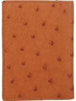 Thumbnail for your product : Barneys New York Men's Ostrich Card Case