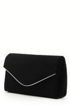 Thumbnail for your product : boohoo Metallic Piping Clutch With Chain