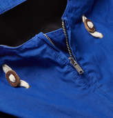 Thumbnail for your product : J.Crew Two-Tone Brushed-Cotton Anorak - Men - Navy