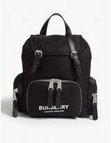 Thumbnail for your product : Burberry Logo-print mini nylon backpack