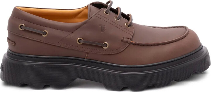 Tod's Leather Boat Shoes