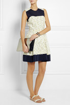 Thumbnail for your product : 3.1 Phillip Lim Chiffon-paneled textured-tweed dress