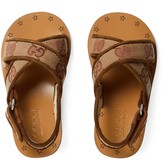 Thumbnail for your product : Gucci Toddler GG canvas sandal