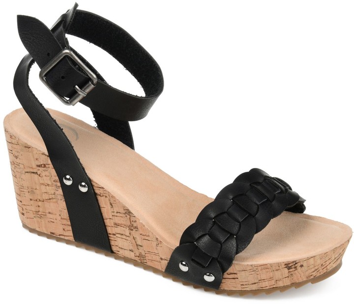 journee collection ashlyn espadrille wedge sandal