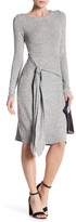 Thumbnail for your product : Couture Go Long Sleeve Front Tie Dress