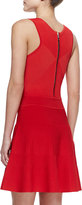 Thumbnail for your product : Milly Ribbed Knit Sleeveless Dress